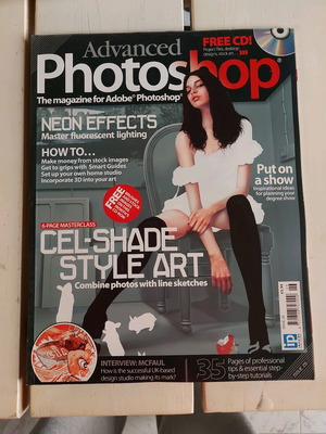 Περιοδικό Advanced Photoshop UK 00s σαν καινούργιο, τεύχος 26 χωρίς CD