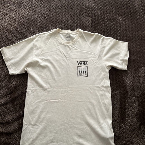 Vans beige short-sleeve T-shirt new, size L