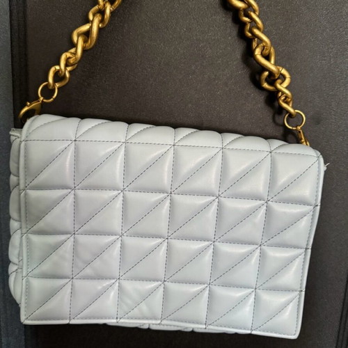 Zara handbag without wear with detachable turquoise strap