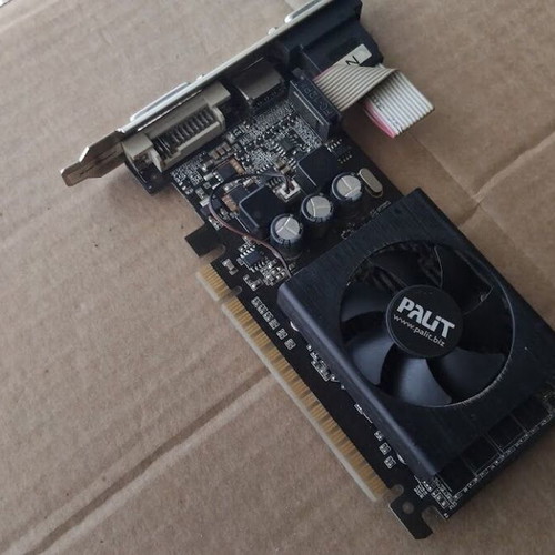 NVidia GeForce Palit GT610 HDMI 2048MB GDDR3 64bit PCI-E video card like new