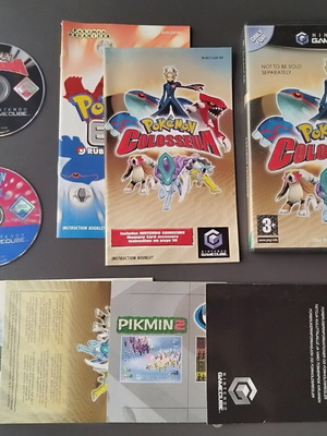 Nintendo Pokemon Colosseum και Pokemon Box Ruby and Sapphire μεταχειρισμένα