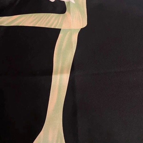 Christian Dior Vintage Silk Scarf by Rene Gruau like new