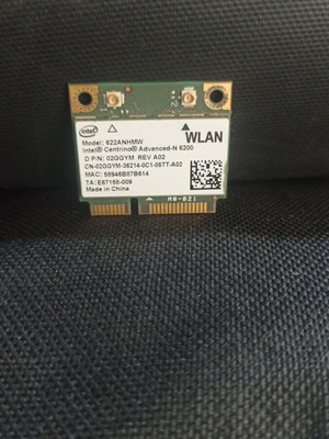 Intel Centrino Advanced-N 6200 622ANHMW WiFi Card for Dell Latitude and Precision