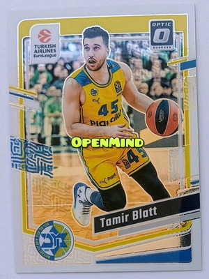 Tamir Blatt Optic #19 Maccabi Donruss Euroleague 2023-24 card new