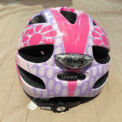 Uvex Hero Flower children's helmet, adjustable 49-54cm
