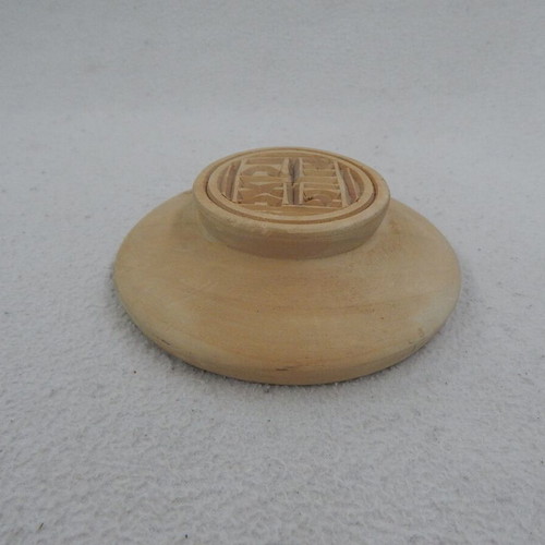 Wooden prosphora stamp, 12.5 cm diameter