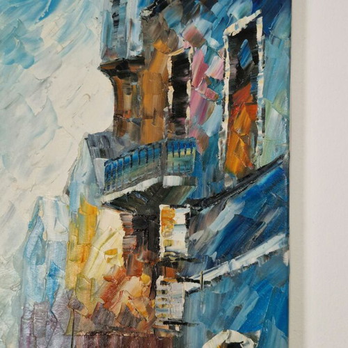 S Paul painting with Afremov technique like new