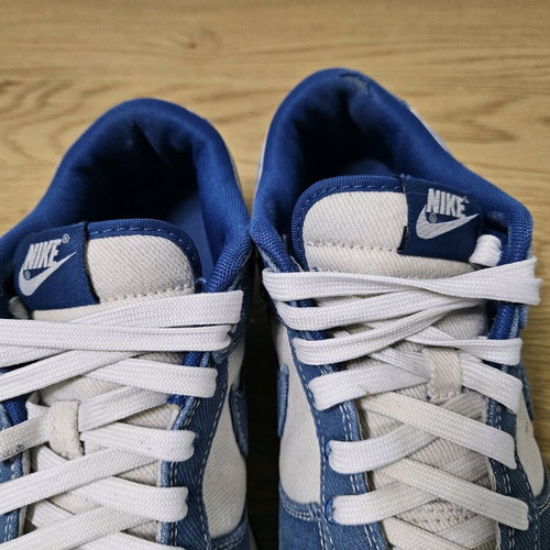 Nike Dunk low Shashiko used, size 43, blue