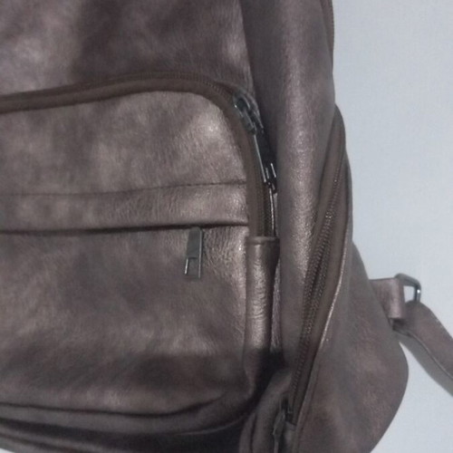 Backpack shoulder bag used, gold