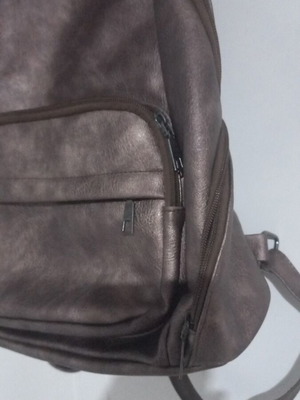 Backpack shoulder bag used, gold