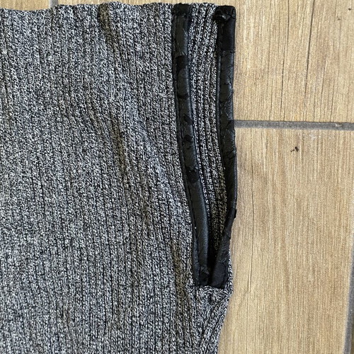 Pullover gray sweater used with minor wear, size XS
