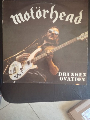 Motörhead Live Music Hall Hannover 6.3.91 Bootleg LP used, metal