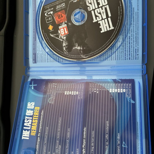 The Last of Us Remastered PS4 game like new