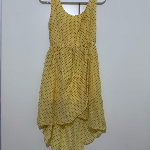 Dress used small-xsmall yellow with tail