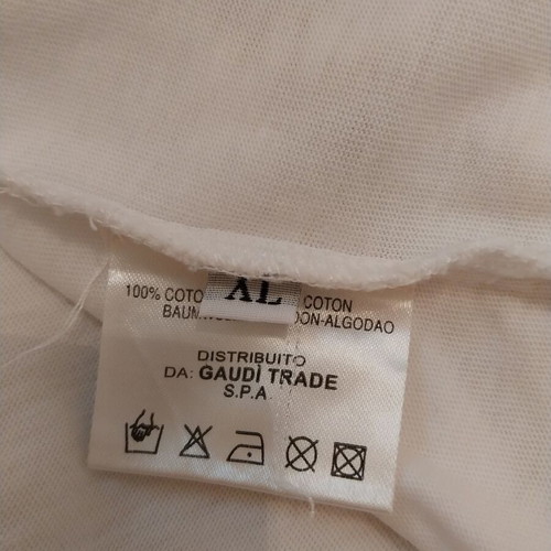 Gaudi men's T-shirt XL white like new