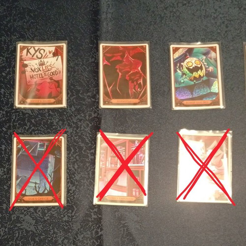 Hazbin Hotel Season 2 1st Edition Foil Trading Card Bundle like new