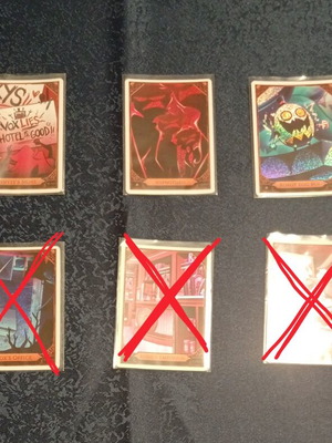 Hazbin Hotel Season 2 1st Edition Foil Trading Card Bundle like new