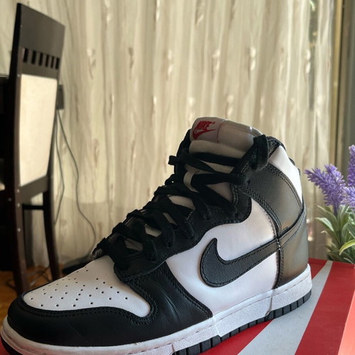 Nike Dunk Panda High WMNS new, size 40, black and white