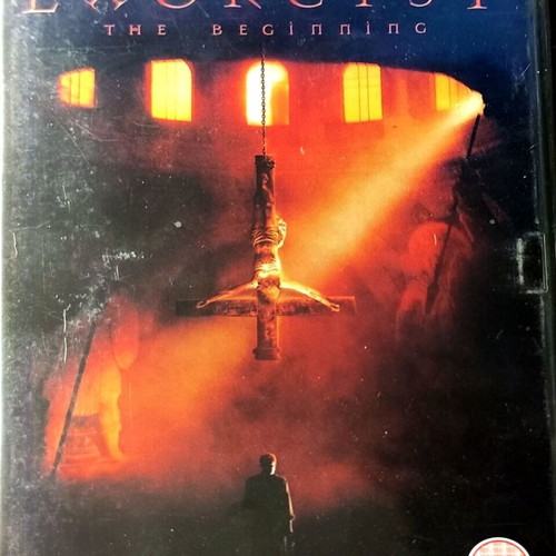 Exorcist The Beginning DVD used, horror movie with English subtitles