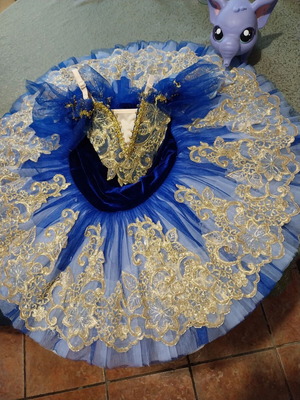 Ballet costume new for child 125-135 cm, blue