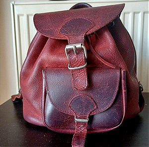 Δερματινο mini backpack