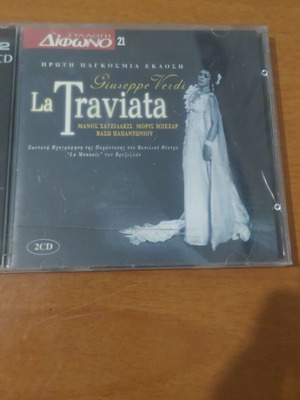 La Traviata 2 CD like new first worldwide edition