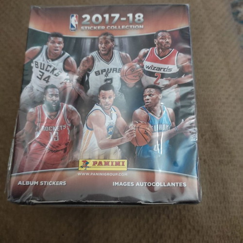NBA 2017-2018 sealed box with 50 packs new