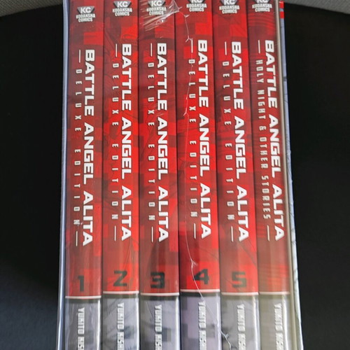 Battle Angel Alita Deluxe Edition Series Box Set new in English
