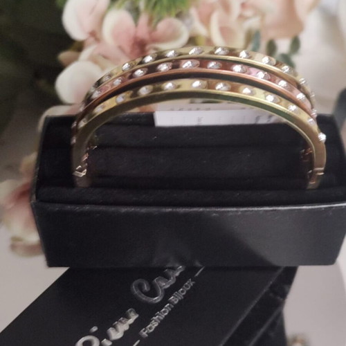 Vintage Pierre Cardin bracelet set used, multicolor