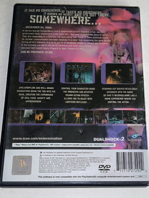 PS2 - Extermination (DVD Case, PAL, English) *Sony*