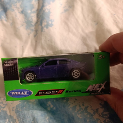 Welly NEX Models 2016 Dodge Charger R/T Purple 1:60 Scale New in Box