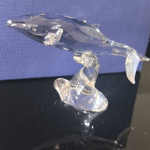 Swarovski crystal decoration Paikea Young Whale 2012 new
