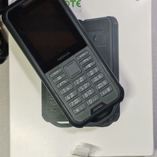 Nokia 800 Tough mobile phone, black, memory card slot