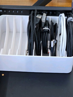 Cable organizer box 10 slots new
