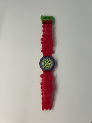 Swatch Scuba 200 C-Monsta wristwatch like new, colorful strap
