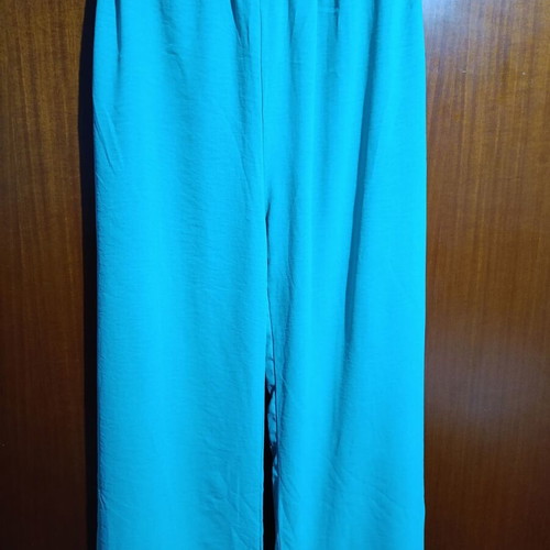 Set blouse and pants like new, new collection, turquoise