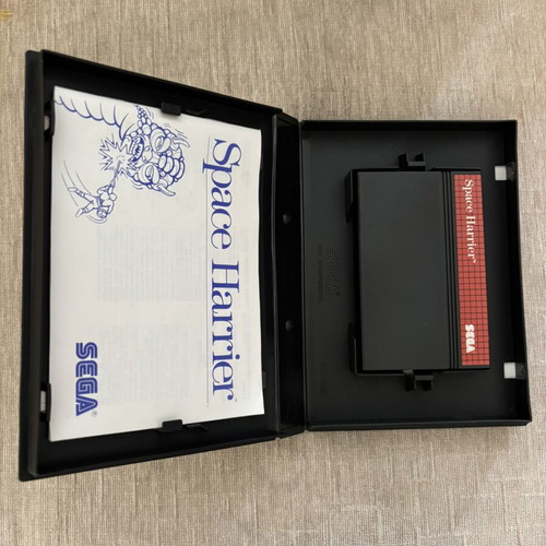 Space Harrier Sega Master System game, complete
