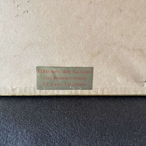 Gold Foil Etching Painting used