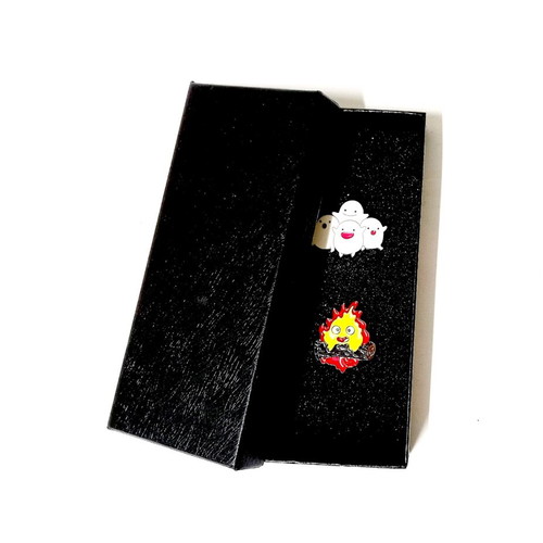 Studio Ghibli Warawara & Calcifer Enamel Pin Set New Limited Edition