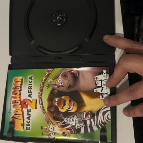 Madagascar 2 PS2 used, only box and manual