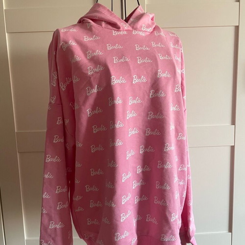 Barbie sweatshirt used, pink, size M