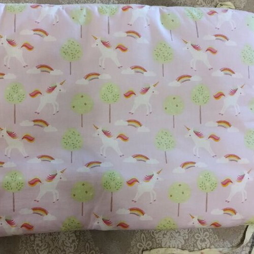 Nef double-sided crib bumper like new
