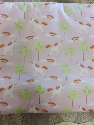 Nef double-sided crib bumper like new