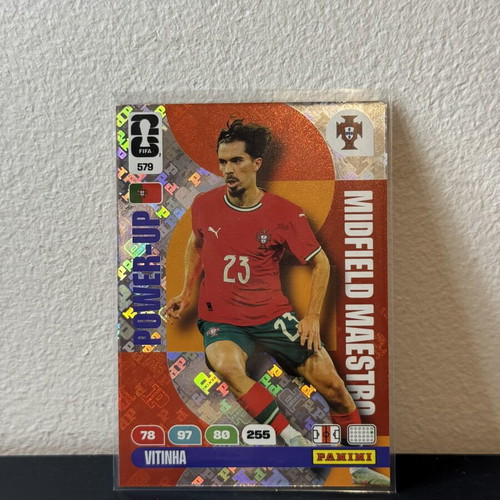 Vitinha Power Up Panini 2026 World Cup Card new