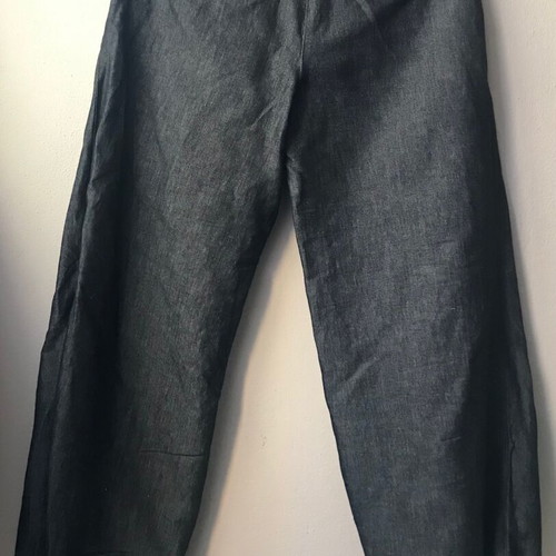 Xanaka harem pants gray anthracite like new, linen and cotton, size 40