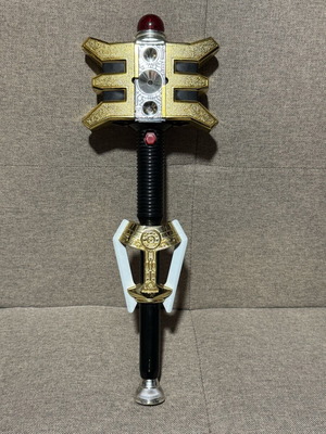 Power Rangers Zeo Golden Power Staff used with sound and lights