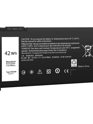 Dell WDX0R laptop battery 42Wh 11.4V new for Vostro 5468 Inspiron 5584