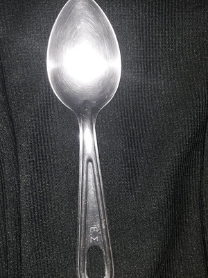 Greek Army Spoon 1967 used from Afentakis-Chalkida