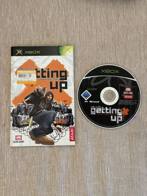 Marc Ecko's Getting Up Xbox Original game used with manual