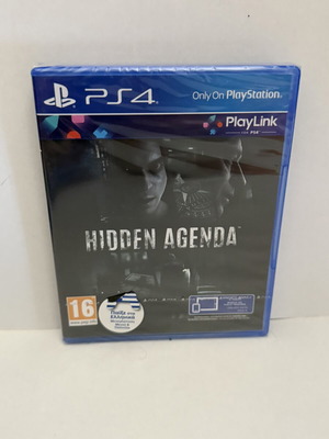 Hidden Agenda PS4 new, Greek edition, sealed